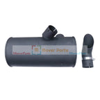 Muffler Silence 4687844 AT155323 for John Deere Excavator 200CLC 200C LC