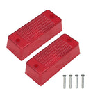 2PK Rear Tail Light Lens 6672276 For Bobcat 751 753 873 A220 A300 S130 S150 S205