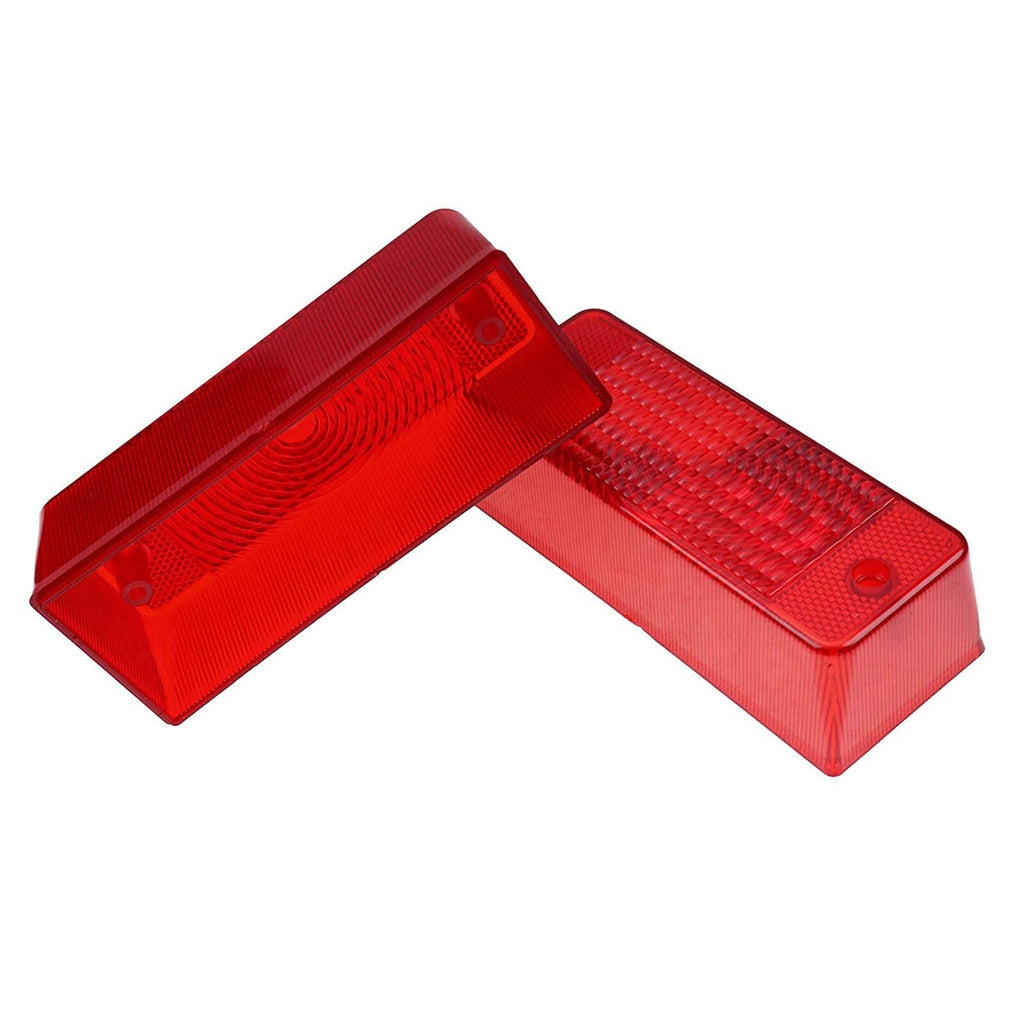 2PK Rear Tail Light Lens 6672276 For Bobcat 751 753 873 A220 A300 S130 S150 S205