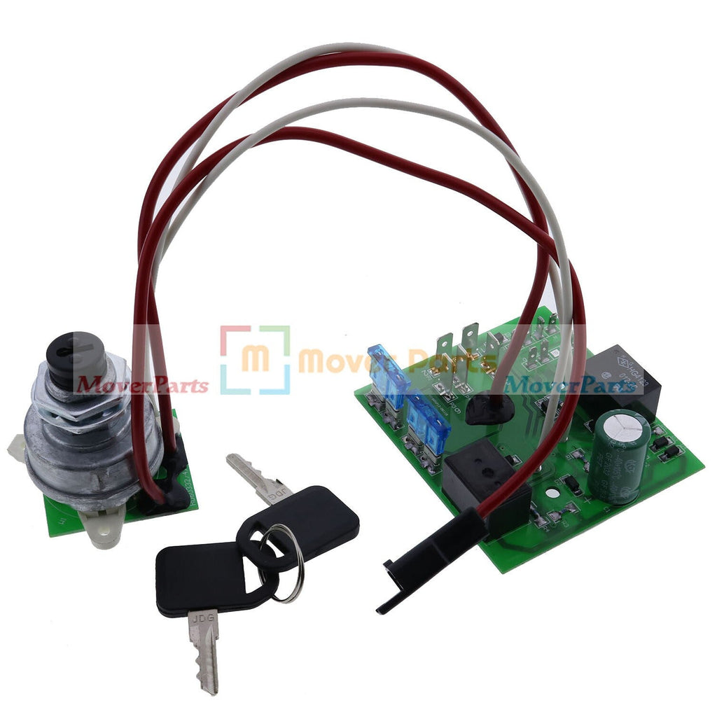 Ignition Switch Module w/2 Keys AM119999 AM124137 For John Deere 325 335 345