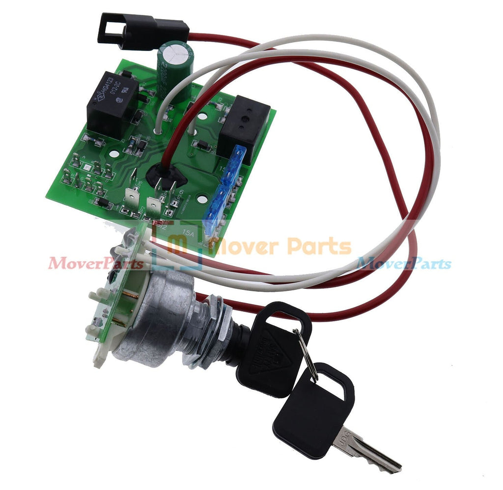 Ignition Switch Module w/2 Keys AM119999 AM124137 For John Deere 325 335 345