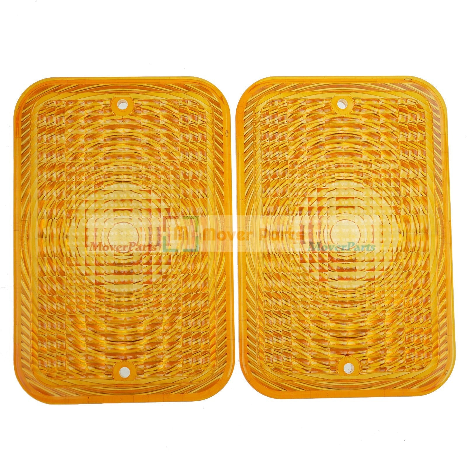 2X Amber Lens LVU18745 for John Deere 1023E 1025R 2032R 3120 3203 4105 4520 5415