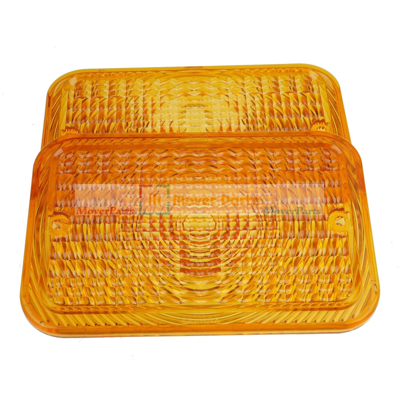 2X Amber Lens LVU18745 for John Deere 1023E 1025R 2032R 3120 3203 4105 4520 5415