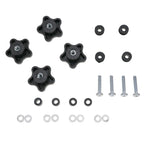 Window Knob Kit 6681614 For Bobcat T110 T140 T180 T190 T200 T250 T300 T320