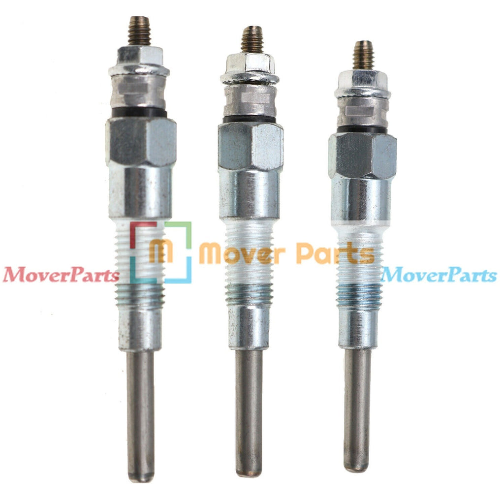 3X Glow Plug 1G679-65512 for Kubota Z602 V2403 D902 V1505 Engine B, BX Series
