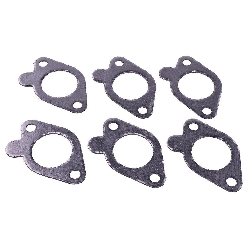 6X Exhaust Manifold Gasket 272-1956 for Caterpillar 3126 C7 322C 324D 325D 329D