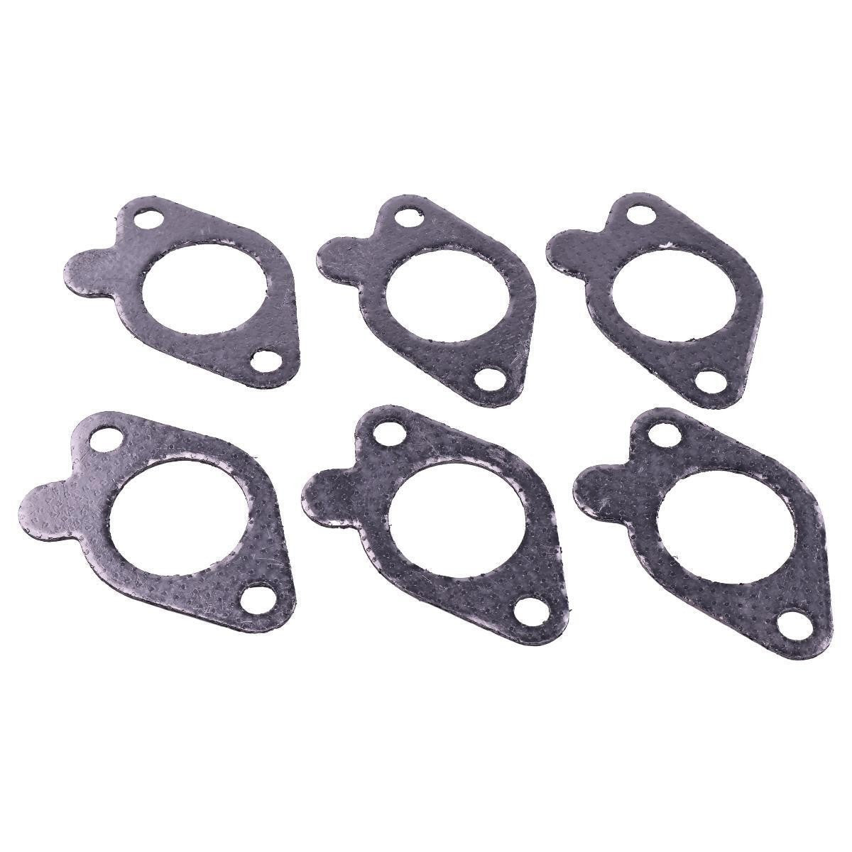 6X Exhaust Manifold Gasket 272-1956 for Caterpillar 3126 C7 322C 324D 325D 329D