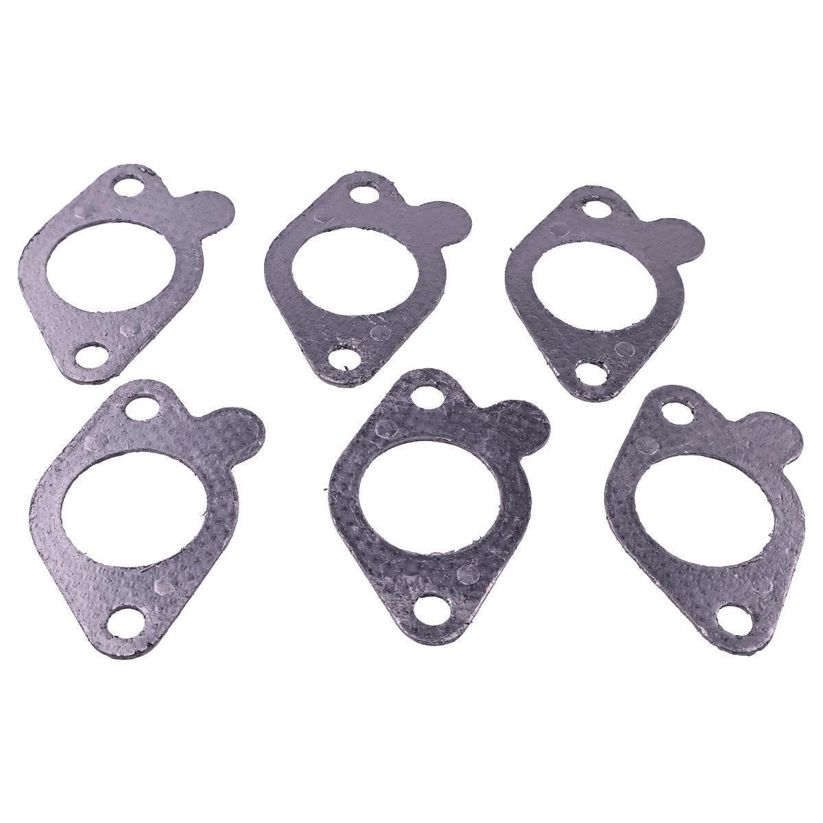 6X Exhaust Manifold Gasket 272-1956 for Caterpillar 3126 C7 322C 324D 325D 329D