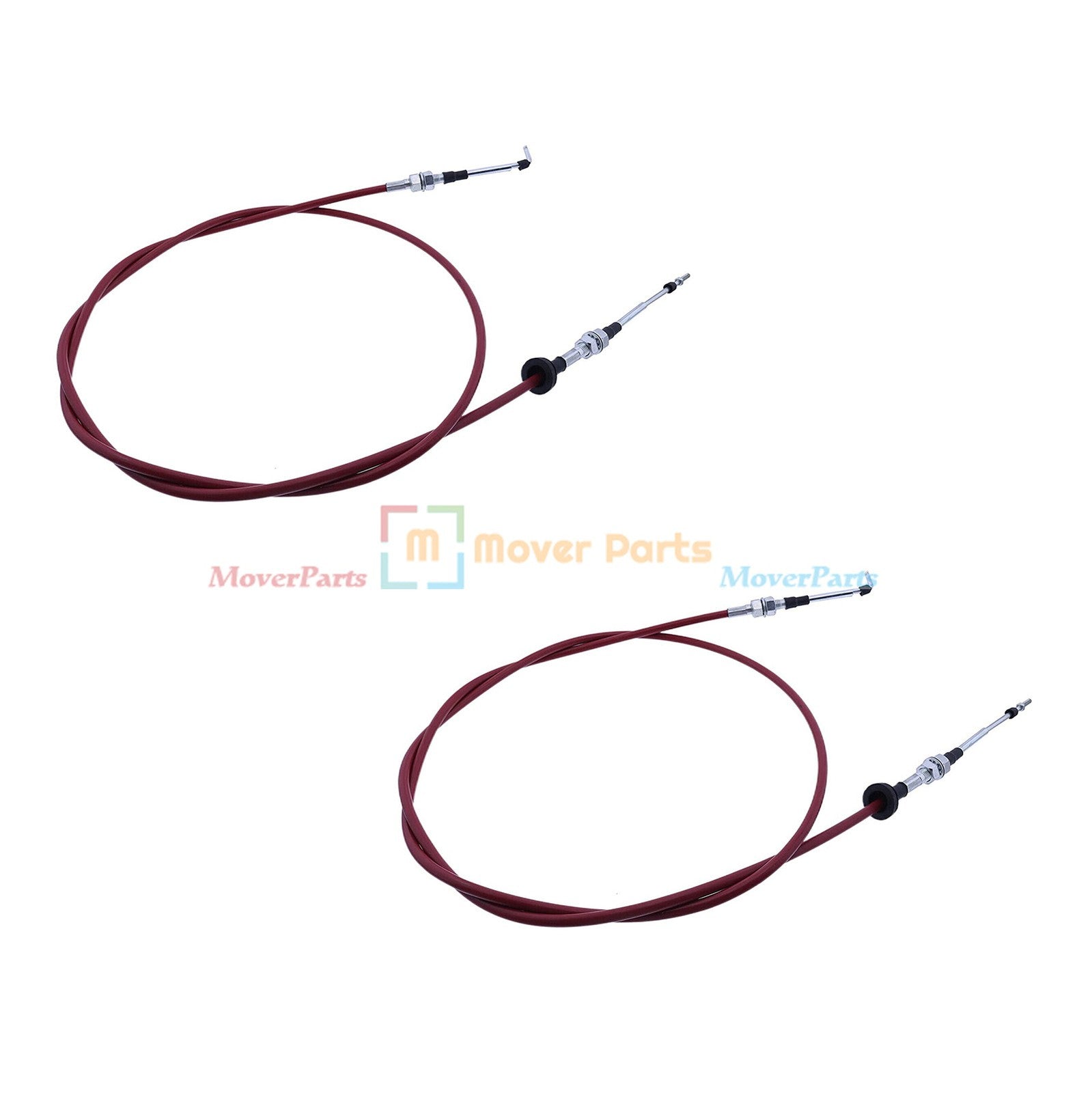 2X Throttle Cable For Case Backhoe Loader 580M 580SM 590SM 580SM+ Series 2 3