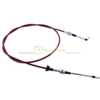 2X Throttle Cable For Case Backhoe Loader 580M 580SM 590SM 580SM+ Series 2 3