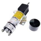 3 Terminals 12V Shutdown Solenoid Valve 1504-12C2U1B1S1A For Woodward Synchro