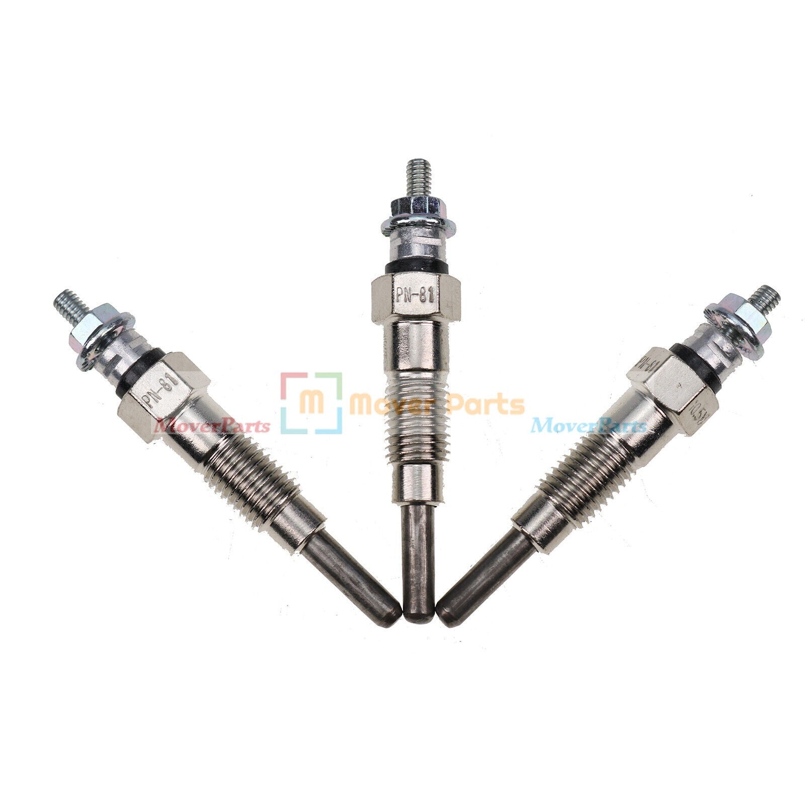 3X Glow Plugs 15951-65510 For Kubota G3200 G4200 G5200H G6200H GL-3500 GL-4500
