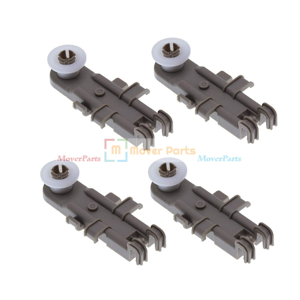 4PACK Upper Dishrack Wheel 8268743 for Whirlpool Kenmore KitchenAid Dishwasher