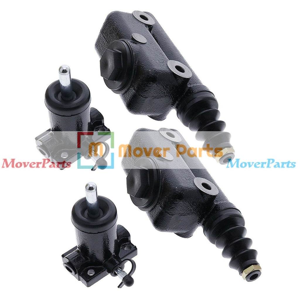 2X Brake Master &Slave Cylinder Kit for Case 450C 480B 580B 580C 584D 585D 586E