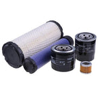 Filter Kit for John Deere Compact Excavator 35D 50D with Yanmar 3TNV88-BNHB