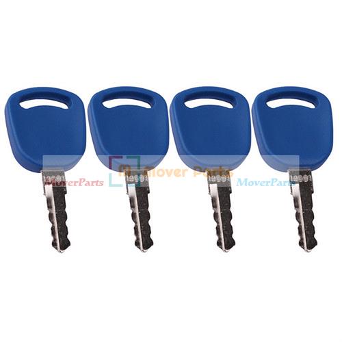 4X Ignition Key for New Holland TS100A TS115A TS125A TS135A TS6.125 TS6020