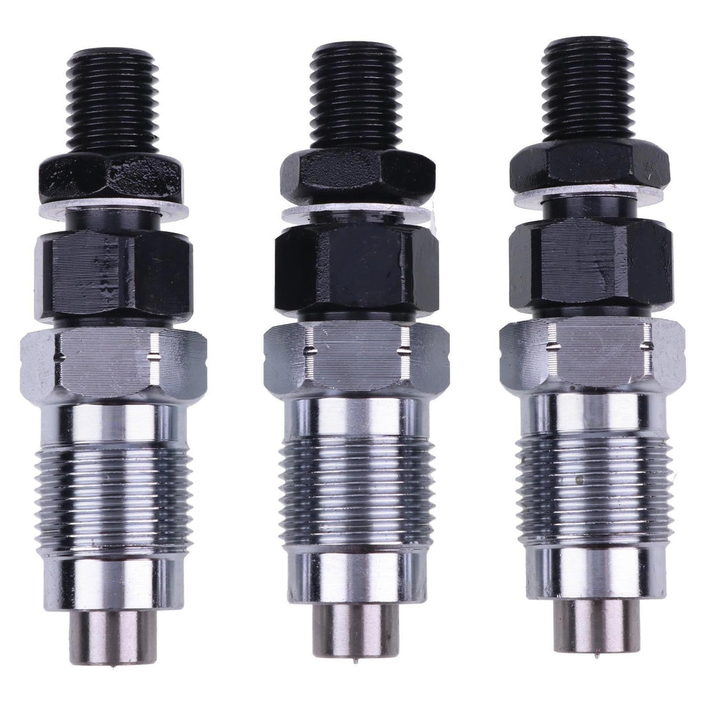 3X Fuel Injectors H1600-53000 16001-53000 16001-53002 For Kubota D722 D782 D902