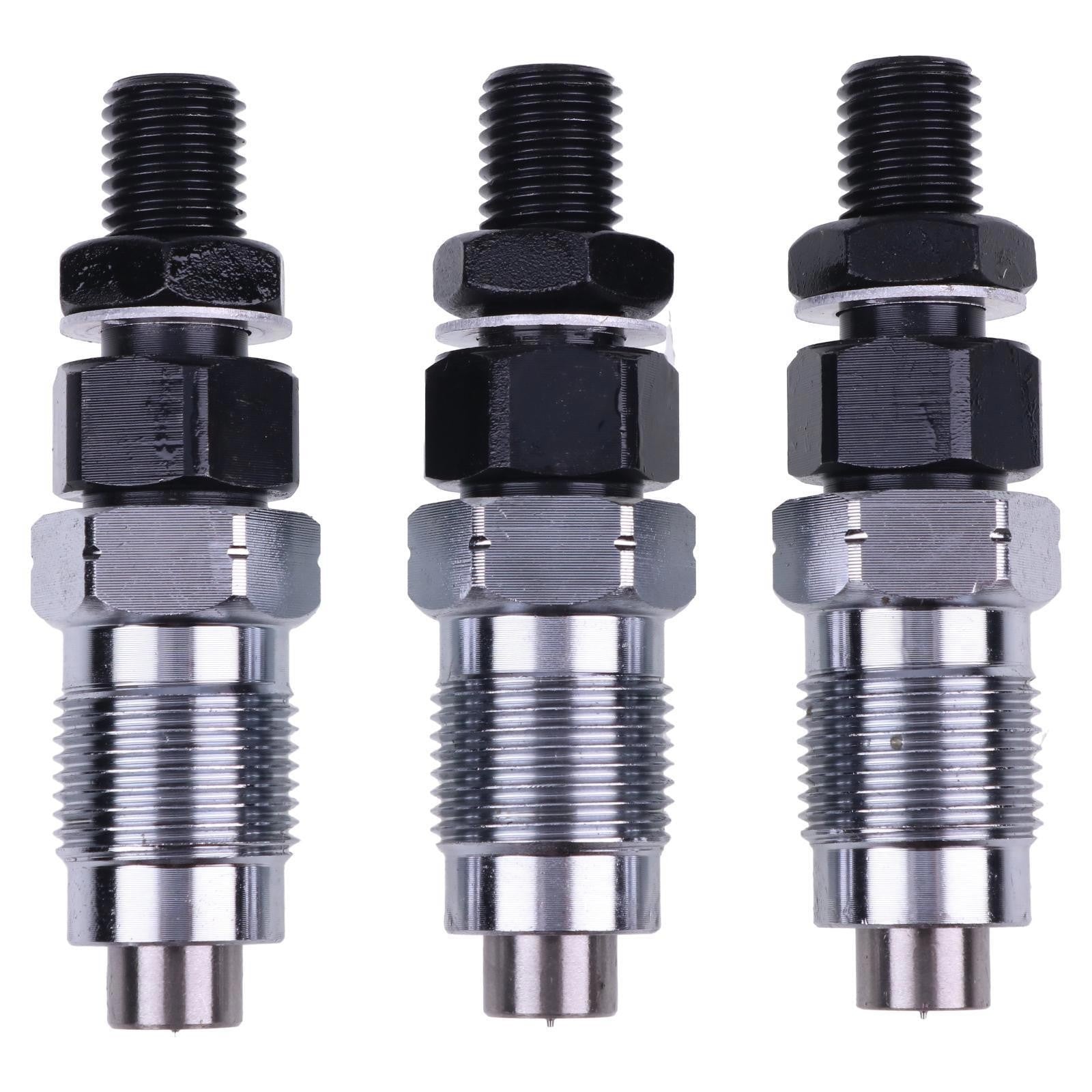 3X Fuel Injectors H1600-53000 16001-53000 16001-53002 For Kubota D722 D782 D902