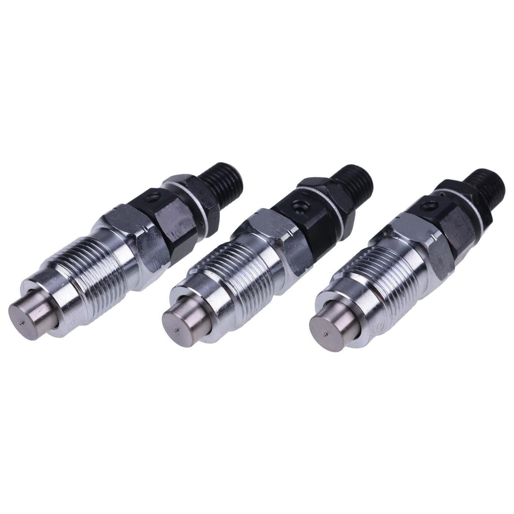 3X Fuel Injectors H1600-53000 16001-53000 16001-53002 For Kubota D722 D782 D902