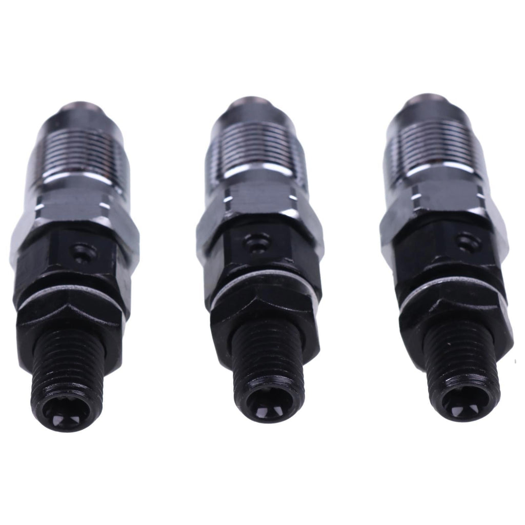 3X Fuel Injectors H1600-53000 16001-53000 16001-53002 For Kubota D722 D782 D902