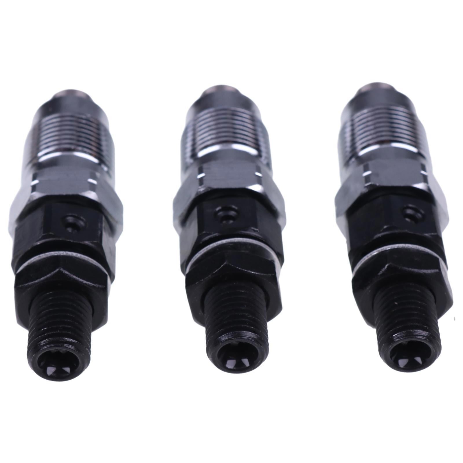 3X Fuel Injectors H1600-53000 16001-53000 16001-53002 For Kubota D722 D782 D902