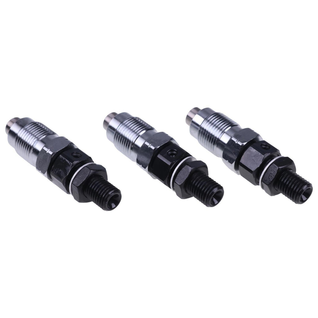 3X Fuel Injectors H1600-53000 16001-53000 16001-53002 For Kubota D722 D782 D902