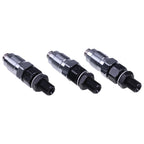 3X Fuel Injectors H1600-53000 16001-53000 16001-53002 For Kubota D722 D782 D902