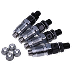 4PCS Fuel Injector Nozzel Assy 16454-53905 for Kubota V2403-M V2203 V2003 D1703
