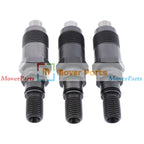 3PCS Fuel Injector 719255-53100 for Yanmar 3TNE68 3TNE74 3TN66L 3JH3E 4JH3E