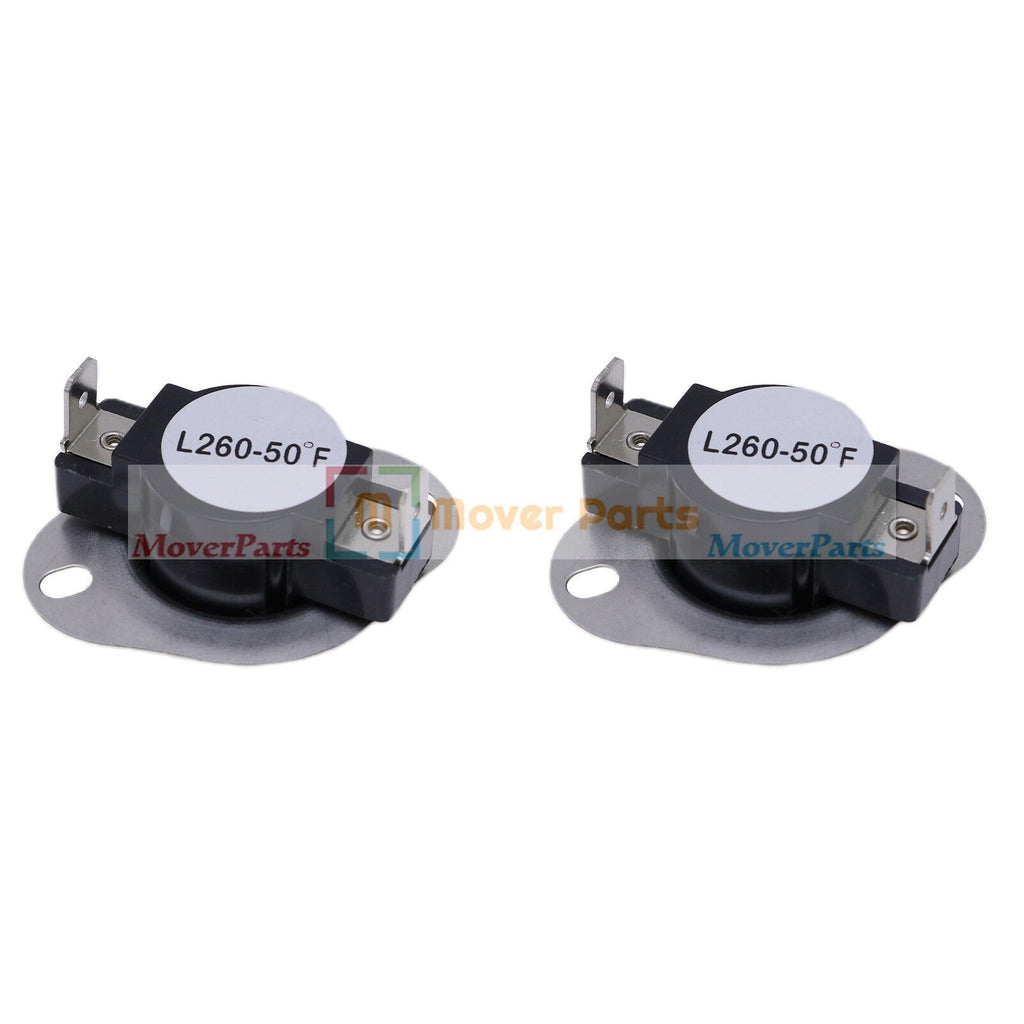 2PACK Thermal Fuse Thermostat DC47-00018A 35001092 L260-50F for Samsung Dryer