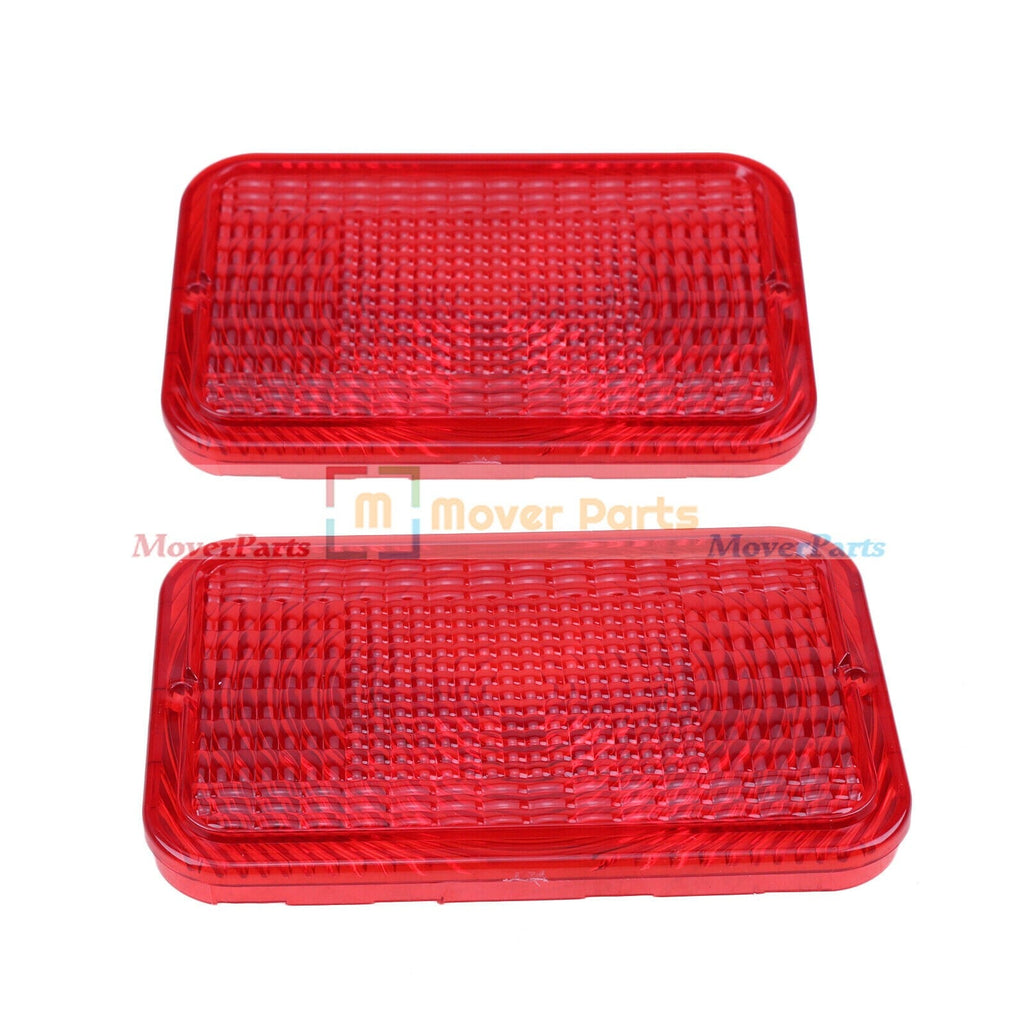 2X Red Taillight Lens LVU18747 for John Deere 1023E 2032R 2038R 3025E 4210 5090E
