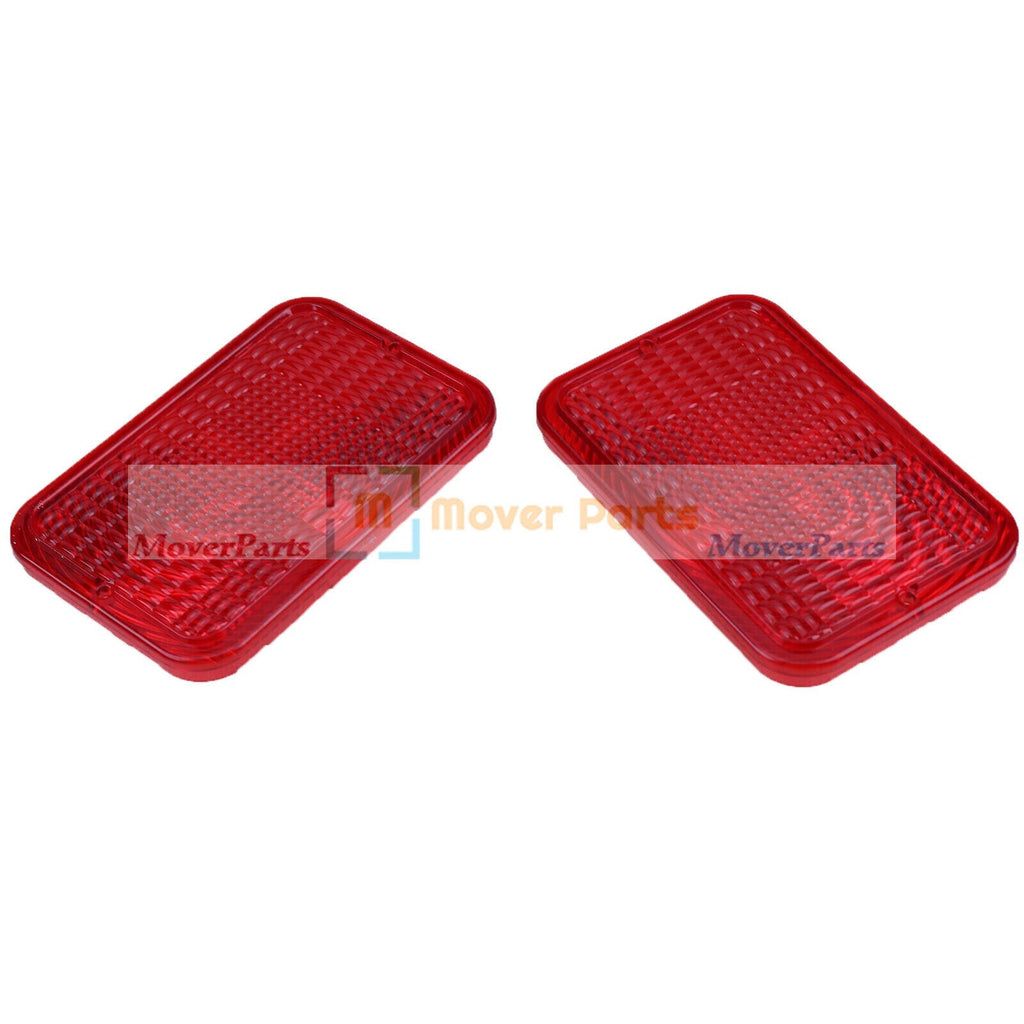 2X Red Taillight Lens LVU18747 for John Deere 1023E 2032R 2038R 3025E 4210 5090E