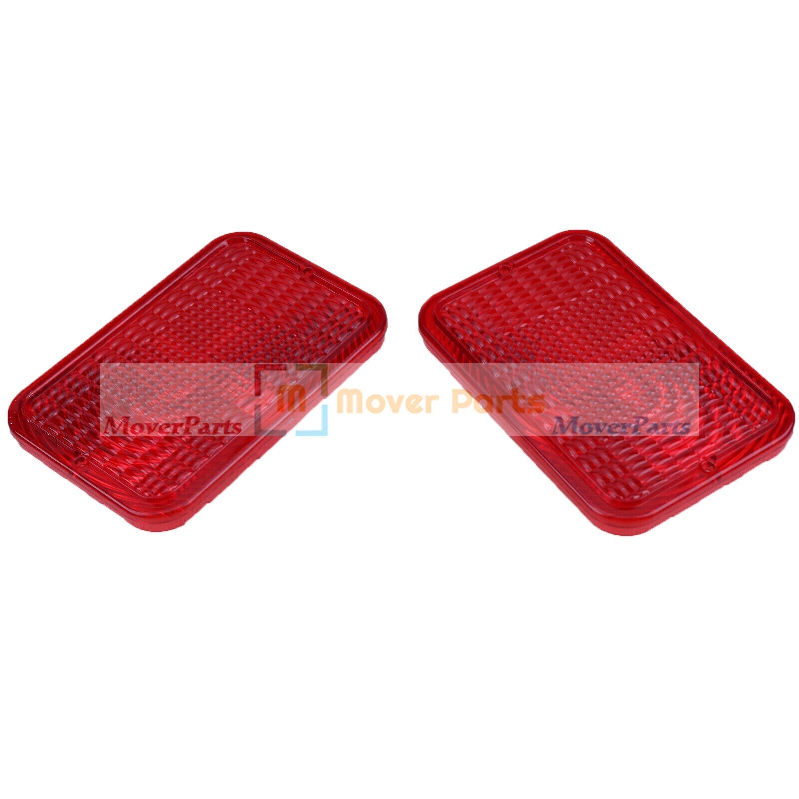 2X Red Taillight Lens LVU18747 for John Deere 1023E 2032R 2038R 3025E 4210 5090E