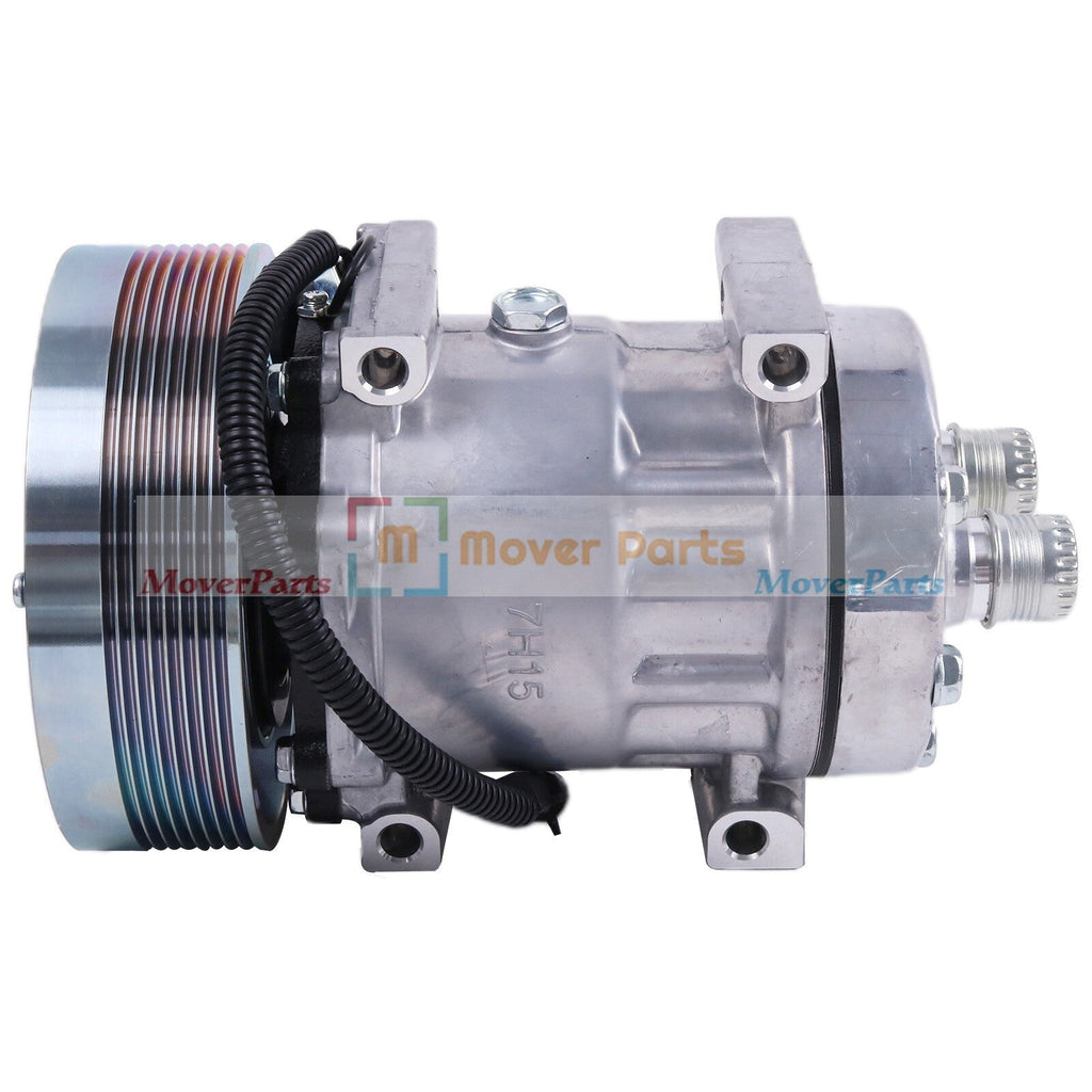 Sanden SD7H15 A/C Compressor 317008A3 86993463 for New Holland TG255 TG285 TG210