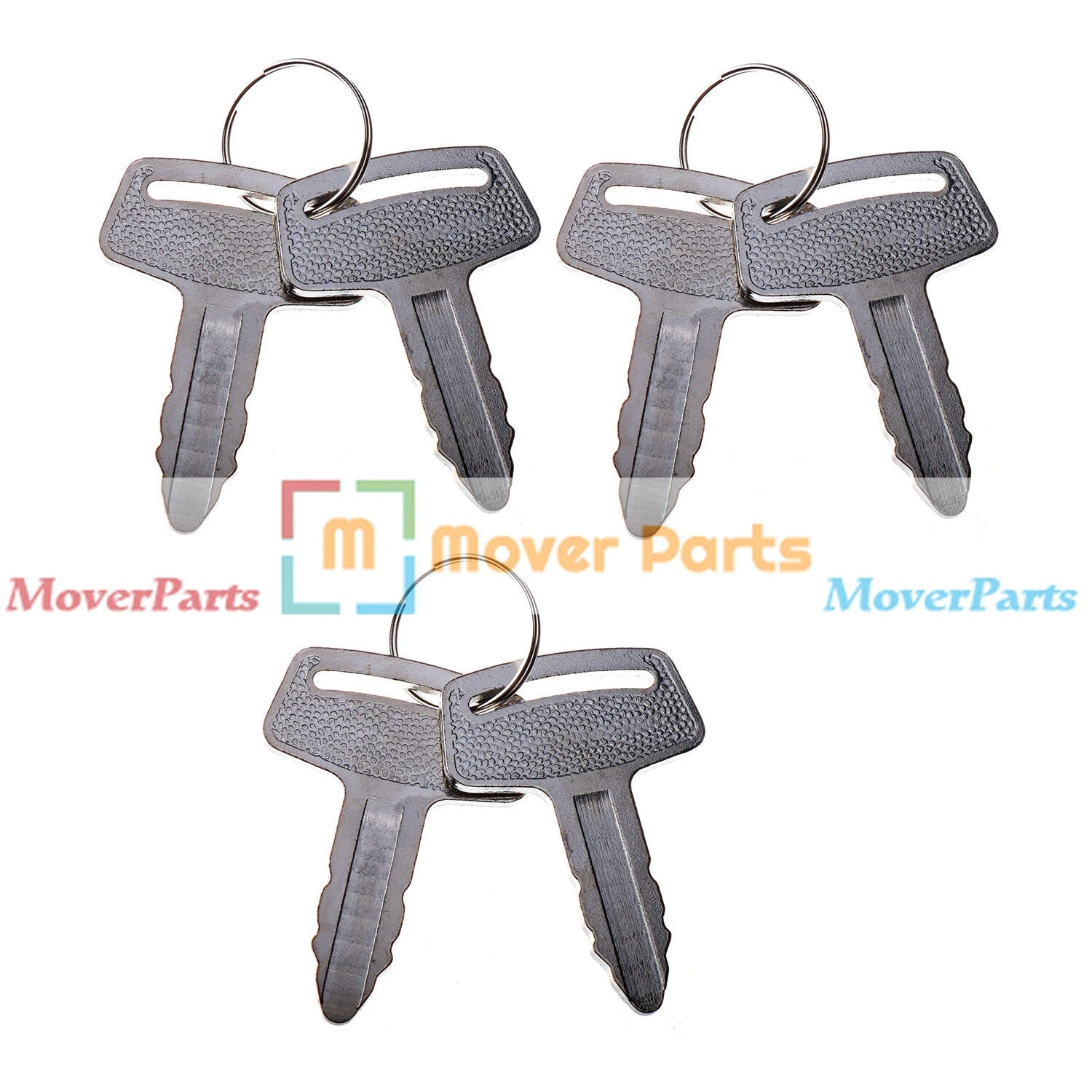 6X Ignition Key 53630 for Kubota Loader & KX Series Excavator Thomas Skid Steer