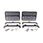2X LED Headlight 3809346M91 3713799M91 for MF Tractors 6120 6130 8120 8140 8210