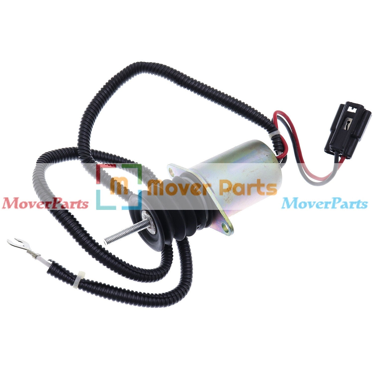 Fuel Shut Off Solenoid AM124377 for John Deere 375 3375 4475 5575 675 755 855