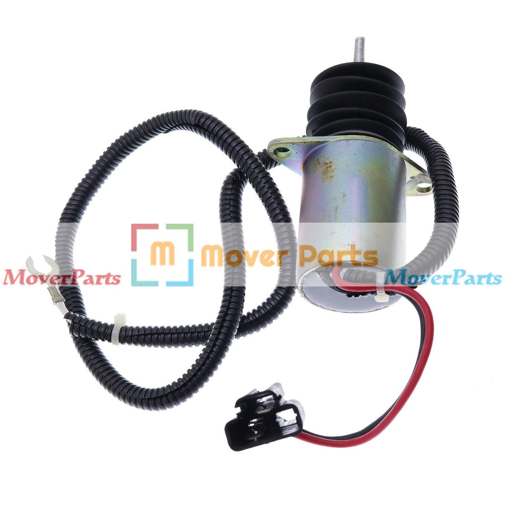 Fuel Shut Off Solenoid AM124377 for John Deere 375 3375 4475 5575 675 755 855