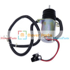 Fuel Shut Off Solenoid AM124377 for John Deere 375 3375 4475 5575 675 755 855