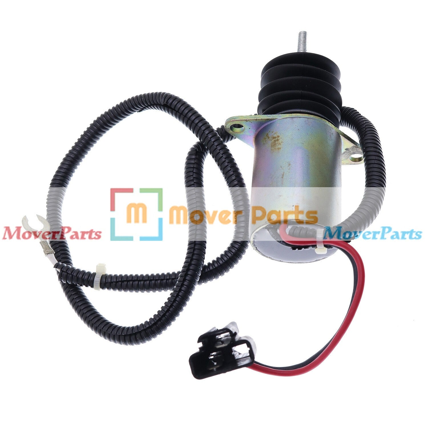 Fuel Shut Off Solenoid AM124377 for John Deere 375 3375 4475 5575 675 755 855