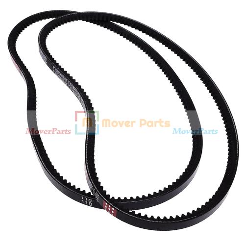 2PCS Alternator Belt 6686683 for Bobcat Track Loader MT52 MT55 MT85
