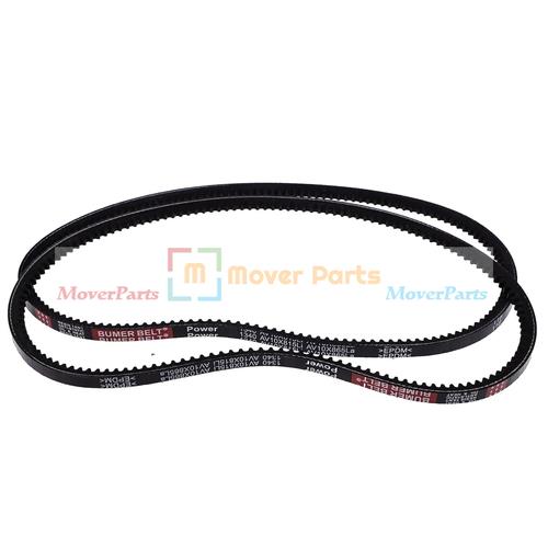 2PCS Alternator Belt 6686683 for Bobcat Track Loader MT52 MT55 MT85
