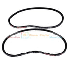 2PCS Alternator Belt 6686683 for Bobcat Track Loader MT52 MT55 MT85