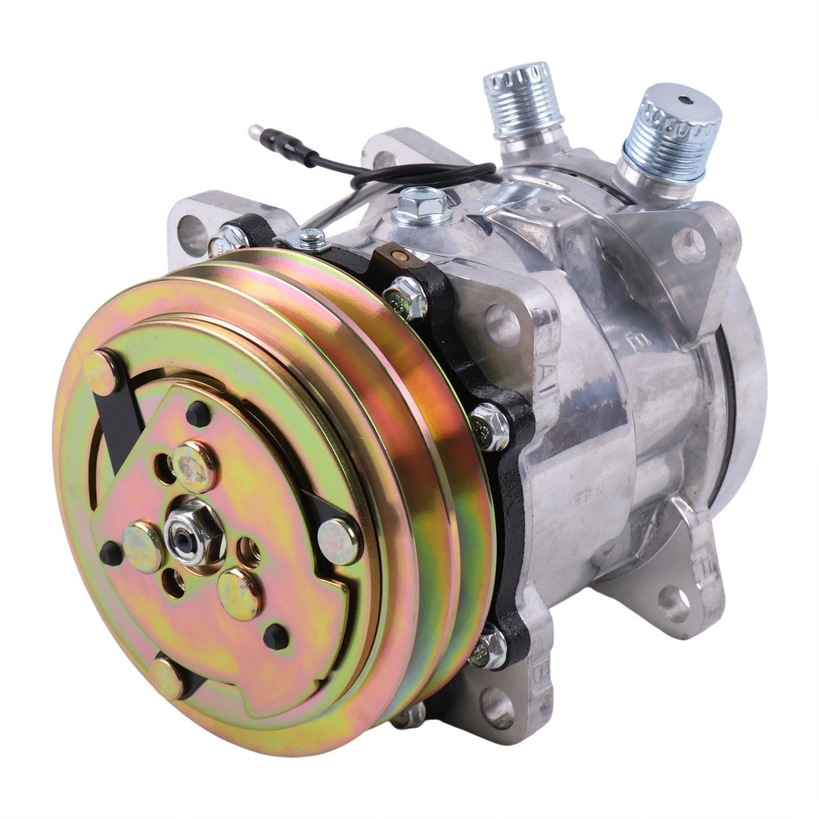 12V SD5H09 A/C Compressor 345-4547 For Caterpillar 236D 257D 262D 279D 289D 299D