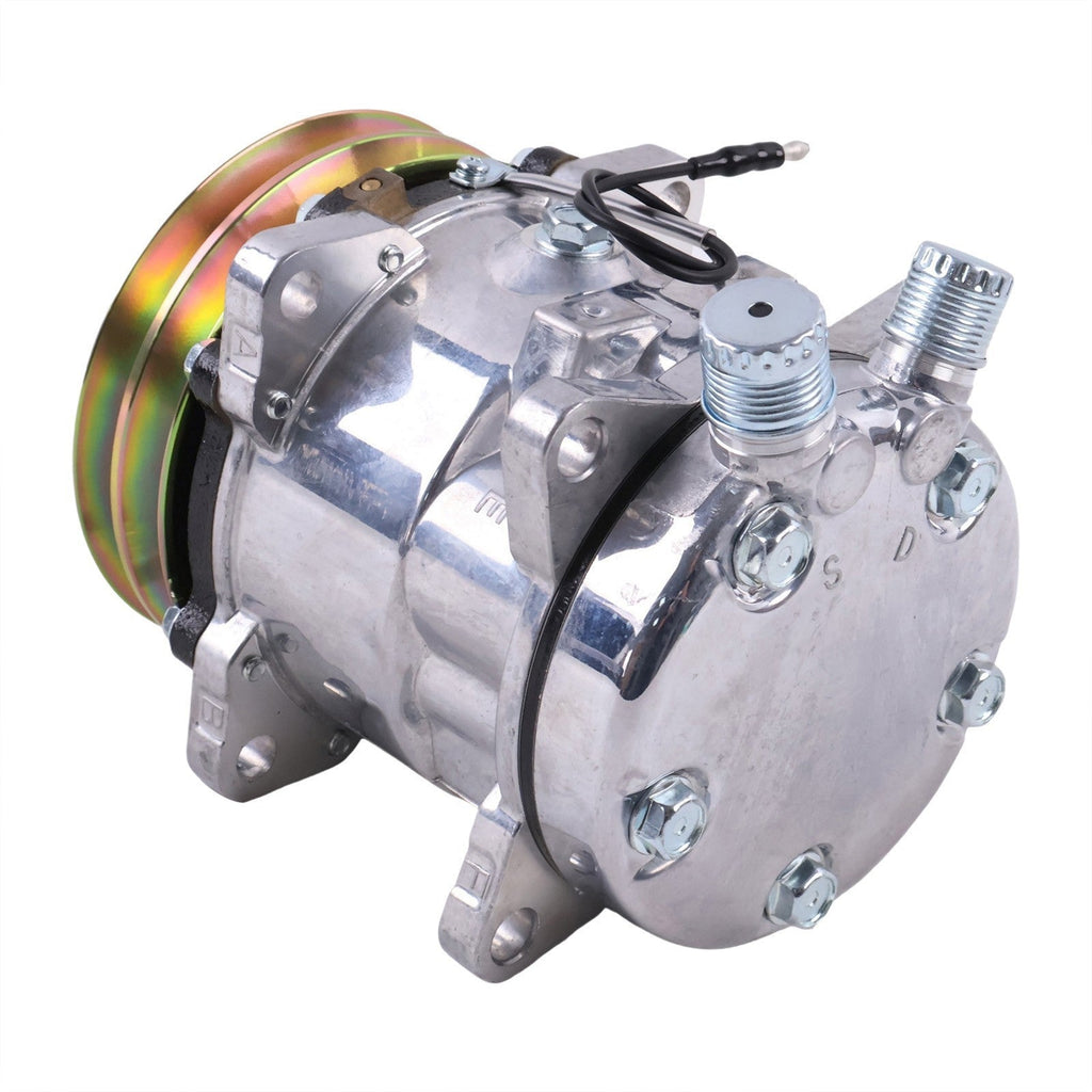 12V SD5H09 A/C Compressor 345-4547 For Caterpillar 236D 257D 262D 279D 289D 299D