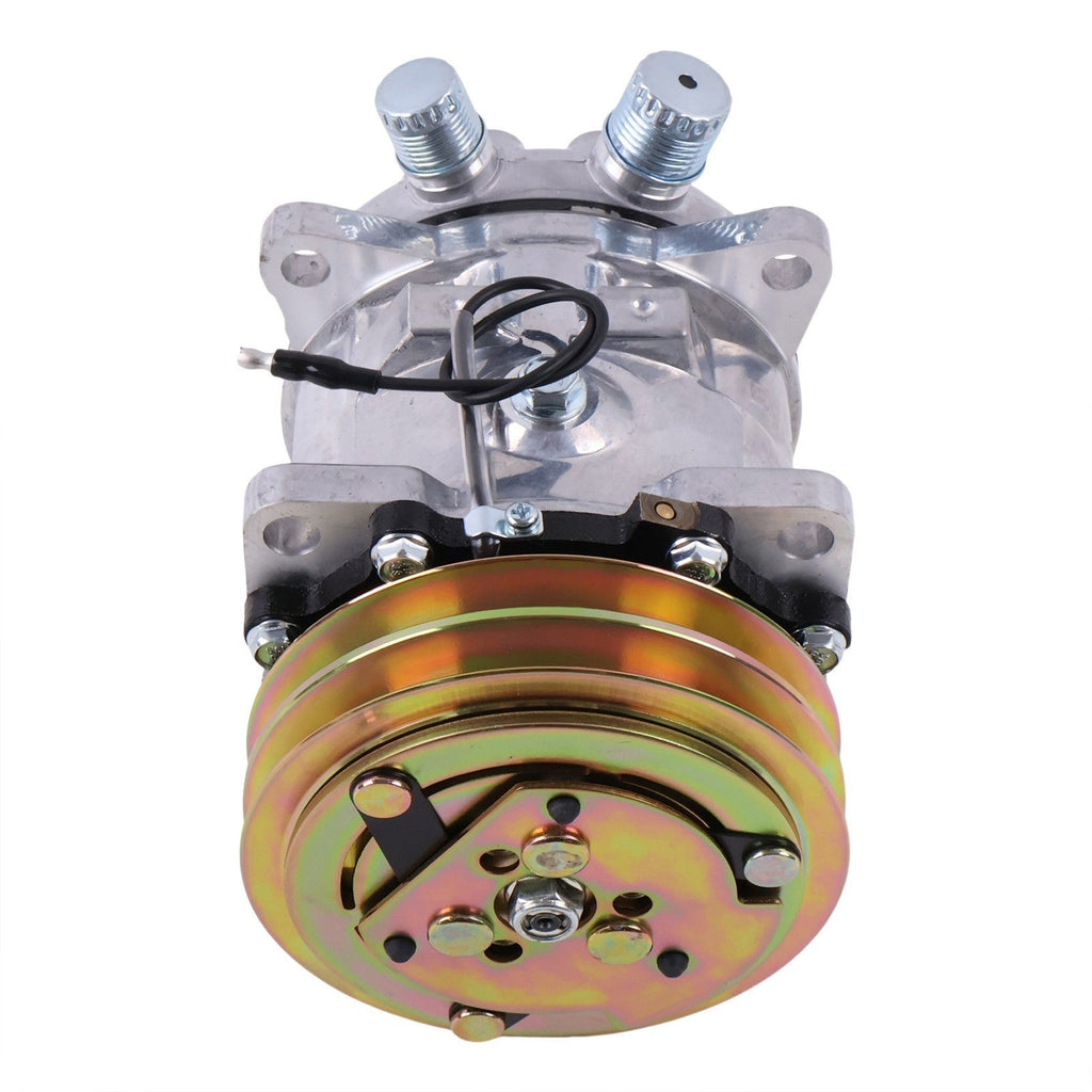 12V SD5H09 A/C Compressor 345-4547 For Caterpillar 236D 257D 262D 279D 289D 299D