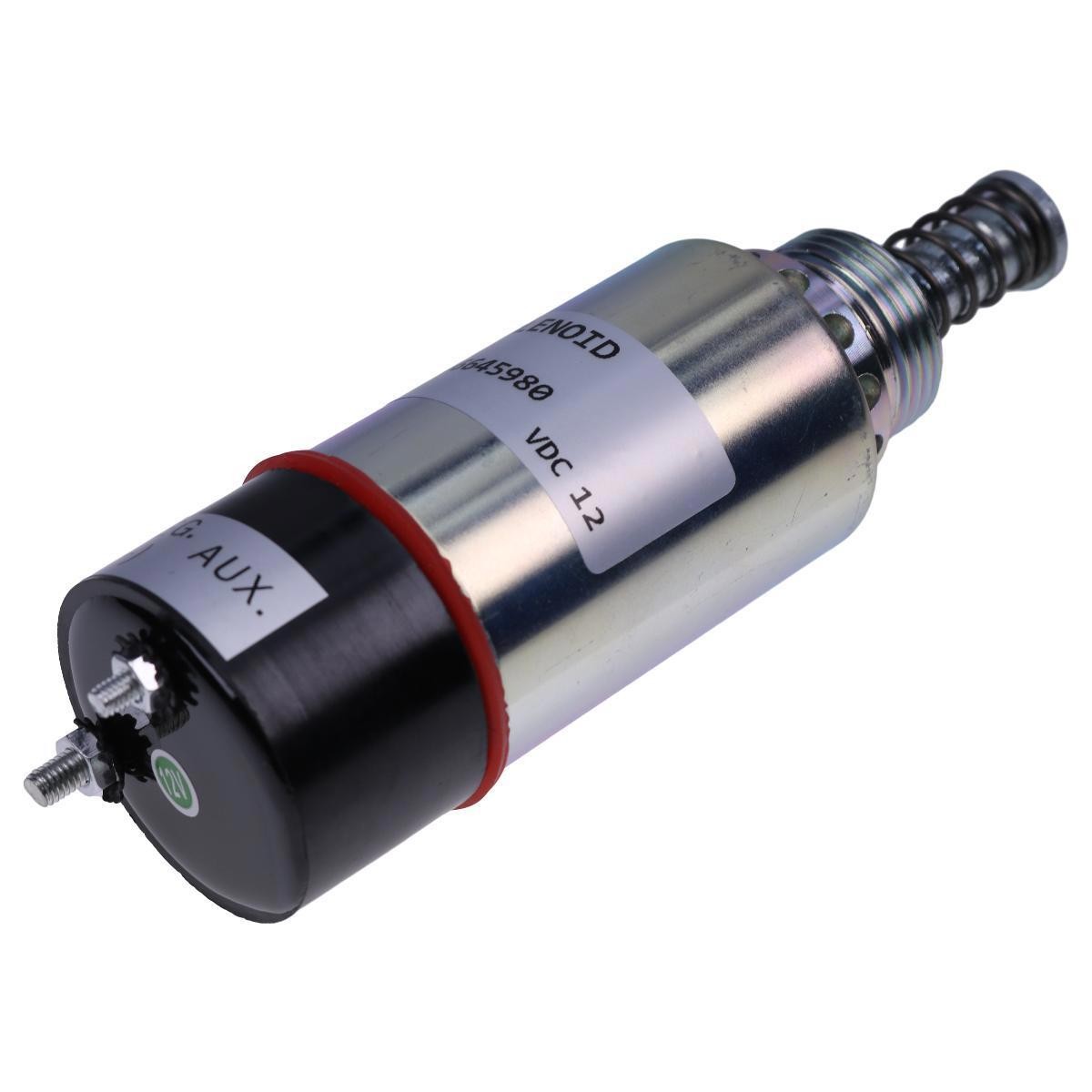 12V Fuel ShutOff Solenoid 125-5771 9X-5312 For Caterpillar Engine 3114 3116 3126