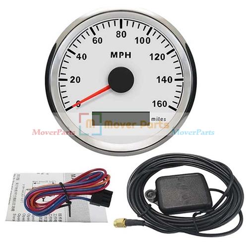 85mm 0-160MPH GPS Speedometer 910-10005 for Eling Car Boat Motorcycle Truck Car