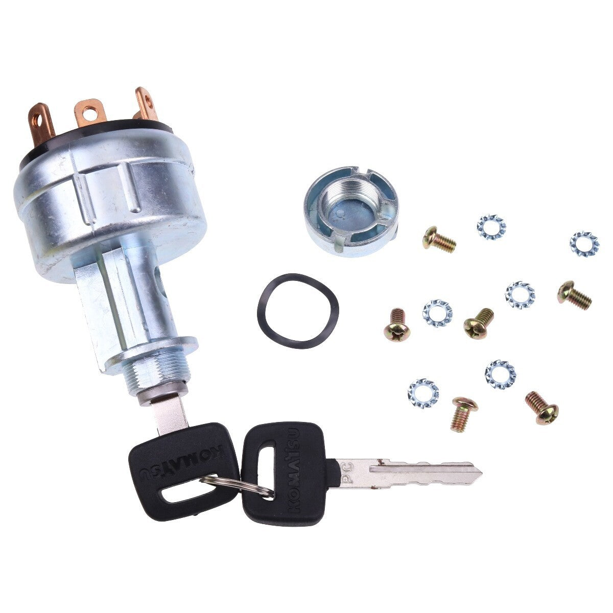 For Komatsu Ignition Switch with 2 keys 08086-50000 08086-10000 08086-20000