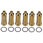6PCS Injector Sleeve 8-97602301-1 for Isuzu 6HK1 Engine